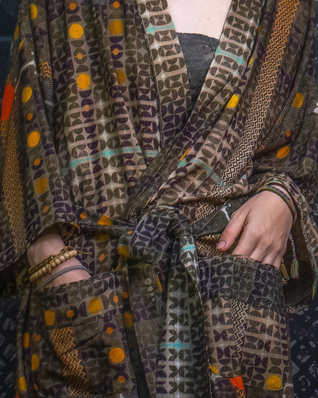 Classic Kimono / Chinese Silk - Raw Slub KINGCACAO